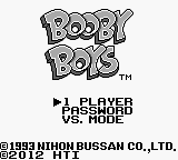 Booby Boys (english translation) Title Screen